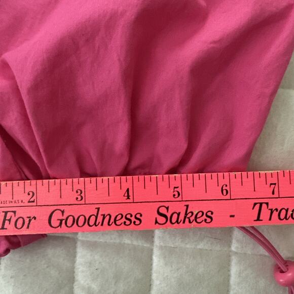 FADED ROSE ESSENTIALS Womens Pants Medium Hot Pink Parachute Casual Streetwear - Picture 15 of 16